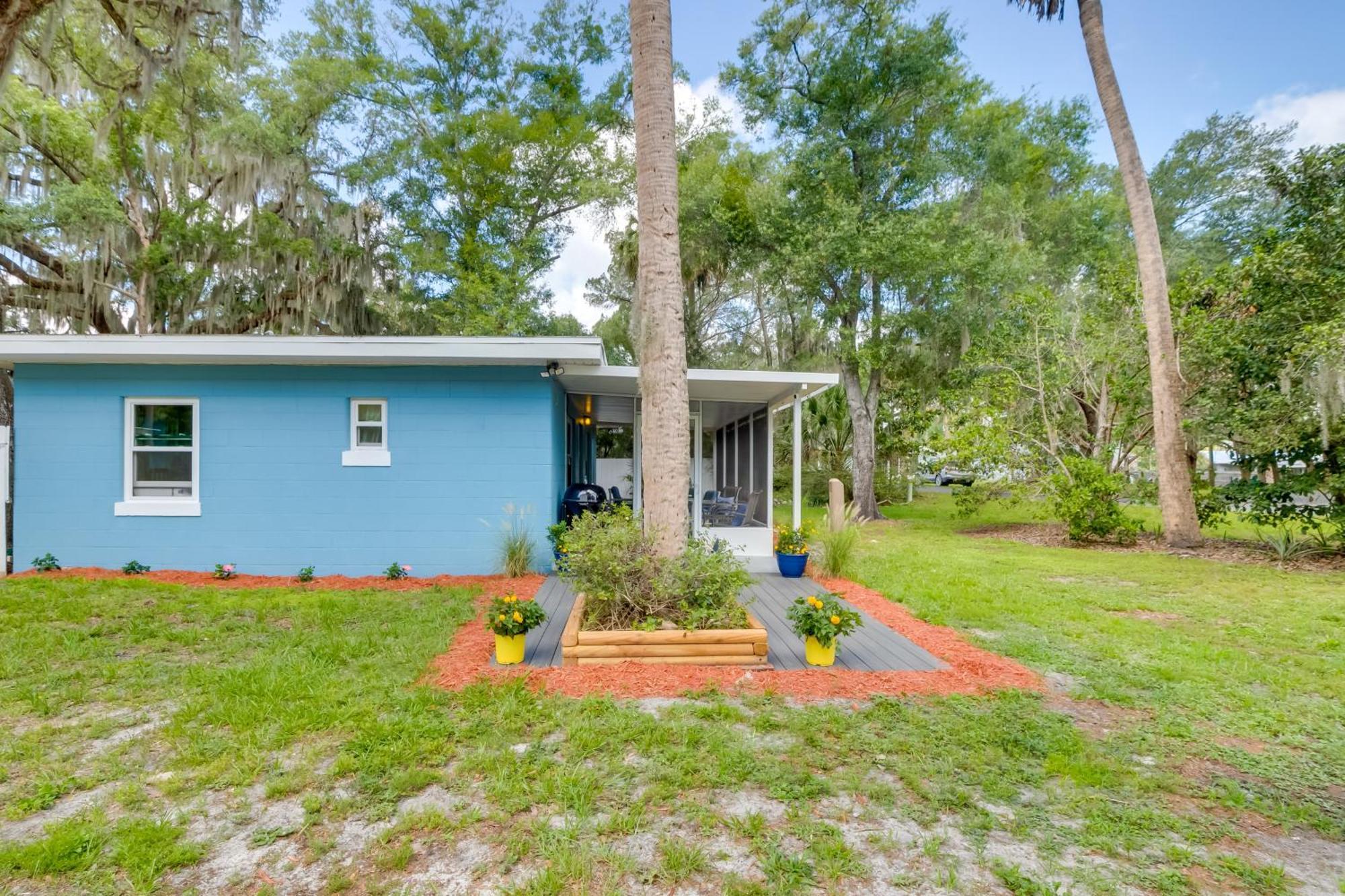Crystal River House Scalloping And Dock, Gulf 7 Mi! Exteriör bild