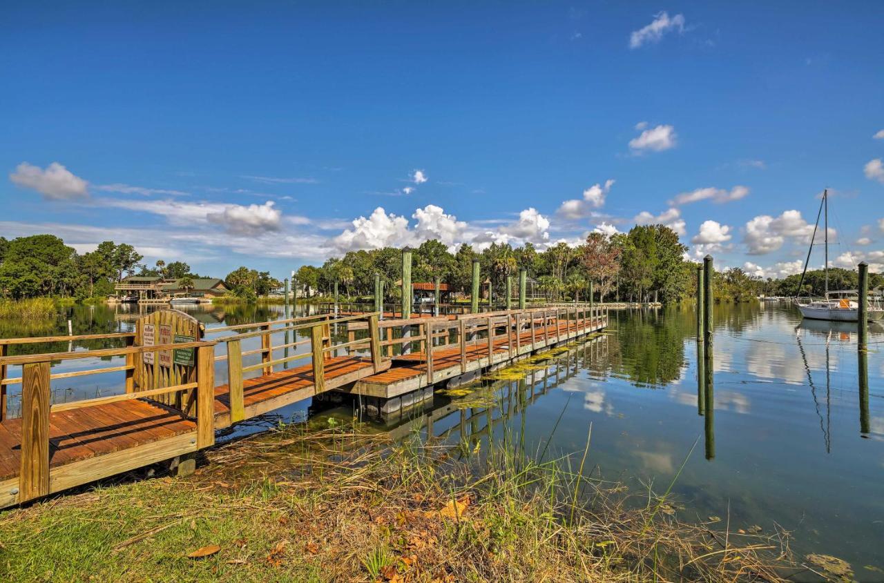Crystal River House Scalloping And Dock, Gulf 7 Mi! Exteriör bild